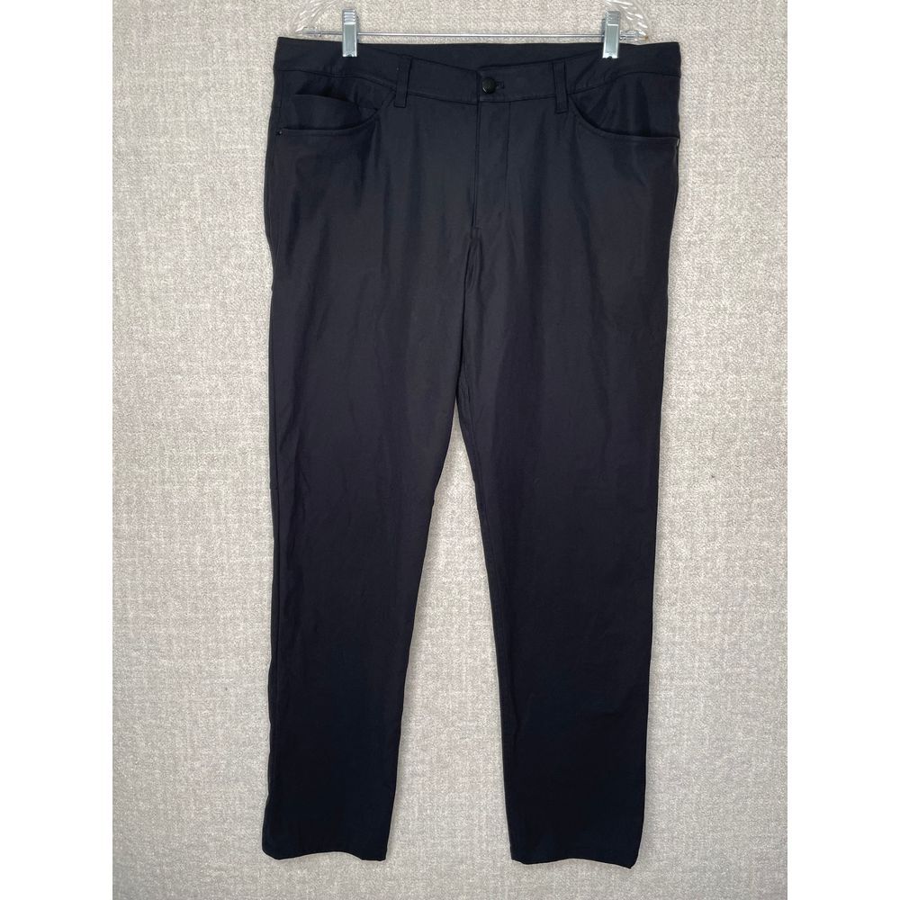 Lululemon Pants Mens 36 x 32 Black ABC Athletic Performance Tech